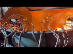 300ml बोतल ग्लास उत्पादन लाइन 380V बीयर बोतल बनाने की मशीन