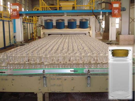 खरीदें फ्लिंट जार ग्लास बोतल उत्पादन लाइन पुडिंग ग्लास 300ml online manufacture