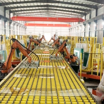 खरीदें 180tpd 4mm फ्लोट ग्लास उत्पादन लाइन ग्लास उत्पादन मशीनरी online manufacture