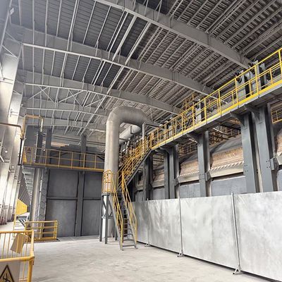 खरीदें 120Tpd रेफ्रेक्टरी मटेरियल ग्लास पिघलने की भट्ठी ग्लास तरल बनाने online manufacture