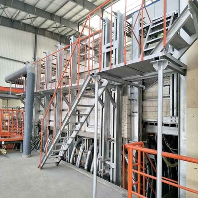 खरीदें ग्लास उत्पादन लाइन के लिए 50TPD अंत आग भट्ठी online manufacture