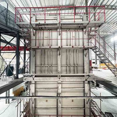 खरीदें Customized Glass Melting Furnace with PLC Control System for Clear Container Glass Production online manufacture