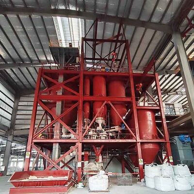 खरीदें Customizable Glass Batch Plant with Charging Dosing Weighing and Mixing Functions online manufacture