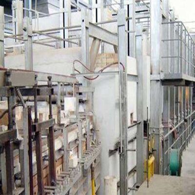 खरीदें आग रोक सामग्री दोहरी ईंधन औद्योगिक ग्लास फर्नेस दैनिक क्षमता 150 टन online manufacture