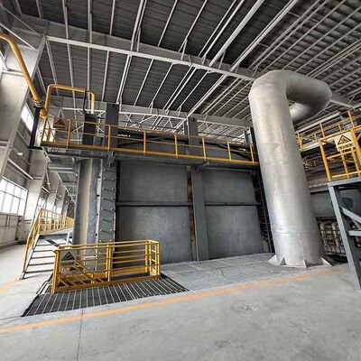 खरीदें Customizable Capacity 380V Industrial Glass Furnace with Natural Gas Combustion System online manufacture