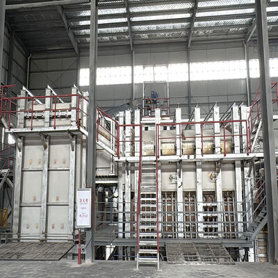 खरीदें 30TPD रेफ्रेक्टरी सामग्री स्टील संरचना के साथ ग्लास पिघलने की भट्ठी online manufacture