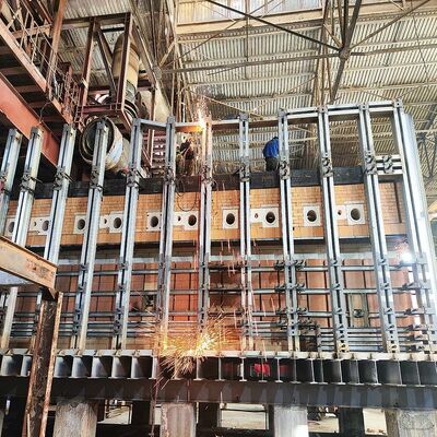 खरीदें 90TPD यूनिट मेल्टर ऊर्जा बचत कांच पिघलने की भट्ठी online manufacture